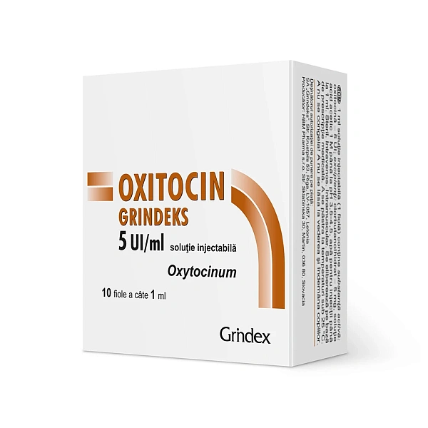 Oxitocin 5UI/ml sol.inj. N10 (Grindex)