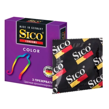 Prezervative Sico N3 Color (colorate-aromatizate)