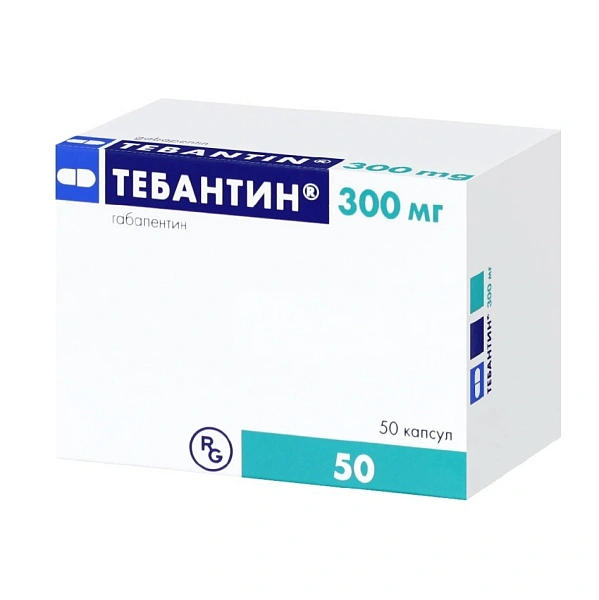 Tebantin 300mg caps. N10x5 (!)