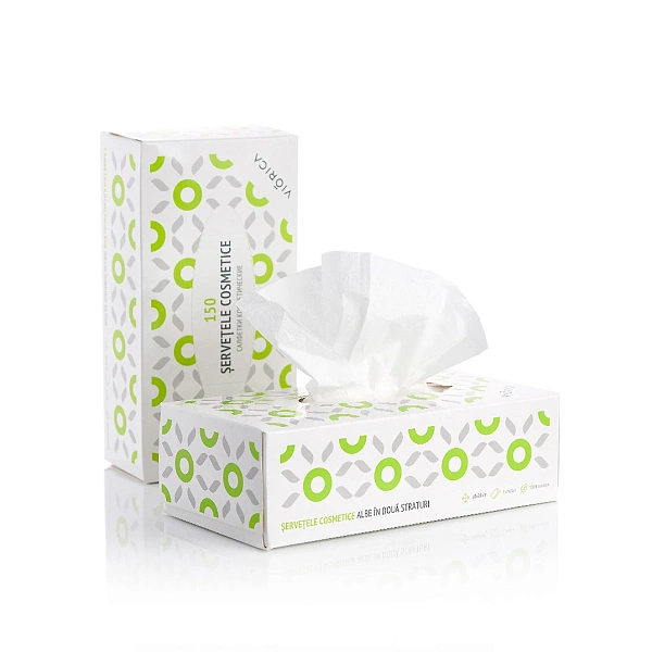 Viorica Servetele cosmetice in cutie 150buc.