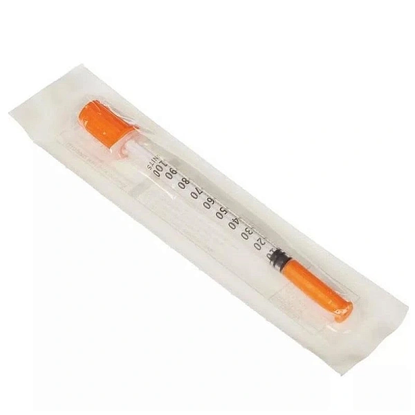 Seringa pentru insulina 1ml N1 cu ac 30G nedetasabil (Vogt)