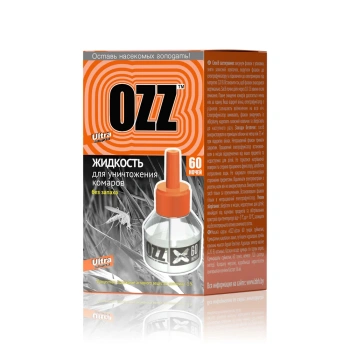 OZZ Ultra  Lichid contra țânțarilor 60 nopți, 45ml