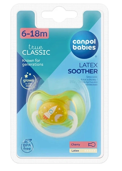 Canpol Baby 23/222 Suzeta rotunda 6-18 luni