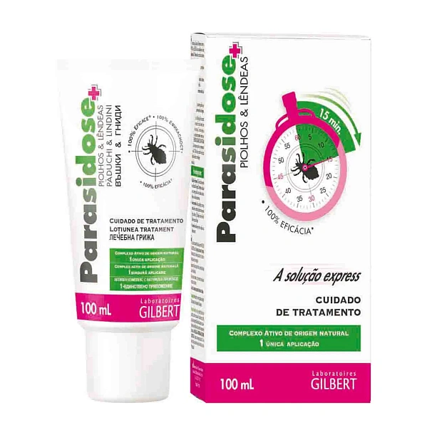 Parasidose Express 100ml+pieptene+casca Parasidose Express 100ml+pieptene+casca