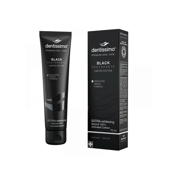 Dentissimo Black Pasta de dinti Extra-Whitening 75ml