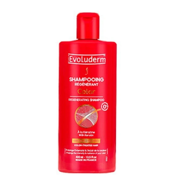 Evoluderm Keratine șampon de păr pentru stralucire, 300ml (12197C) Evoluderm Keratine șampon de păr pentru stralucire, 300ml (12197C)