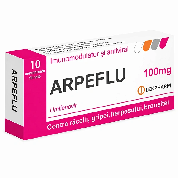 Arpeflu 100mg comp. N10 (Analog Arbidol)