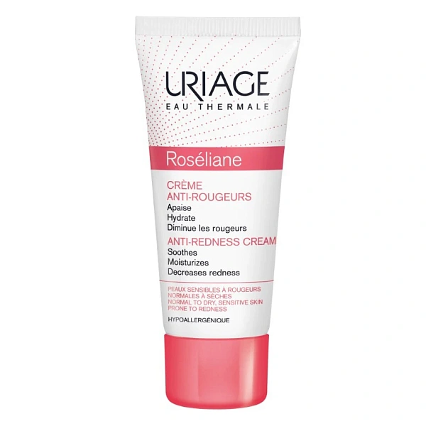 Uriage Roseliane Anti-roșeață Cremă pentru ten sensibil 40ml Uriage Roseliane Anti-roșeață Cremă pentru ten sensibil 40ml