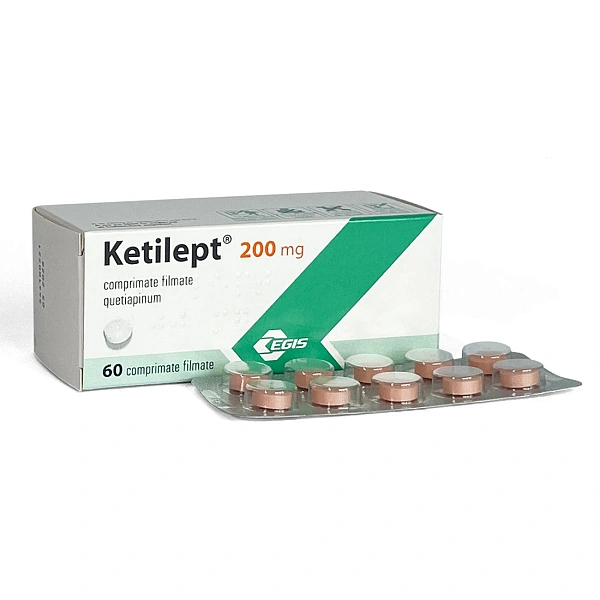 Ketilept 200mg comp. film. N10X6 Ketilept 200mg comp. film. N10X6