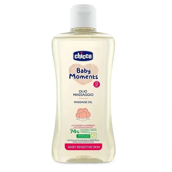 Chicco Ulei pentru masaj pentru copii (piele sensibilă) 0+, 200ml