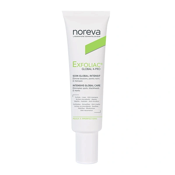 Noreva EXFOLIAC GLOBAL X-PRO Cremă 30ml (acnee moderata spre severa) (P1800)