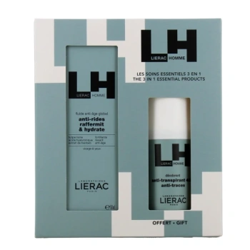 LIERAC Homme Set Fluid anti-age 50 ml + Deodorant 50ml