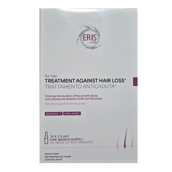 ERiiS Fiole anticadere tratament pentru păr (femei) 14x2,5ml ERiiS Fiole anticadere tratament pentru păr (femei) 14x2,5ml