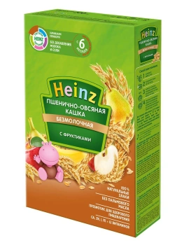 Heinz Terci grâu, ovăz cu fructe de la 6luni 200g