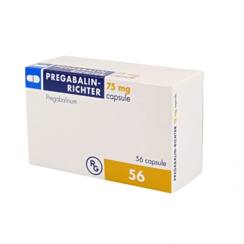 Pregabalin-Richter 75mg caps. N14x4
