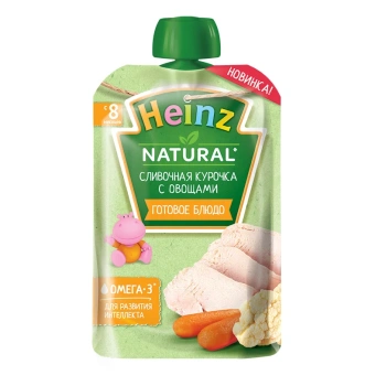 Heinz Pireu gaina cu legume 8+ luni 90g