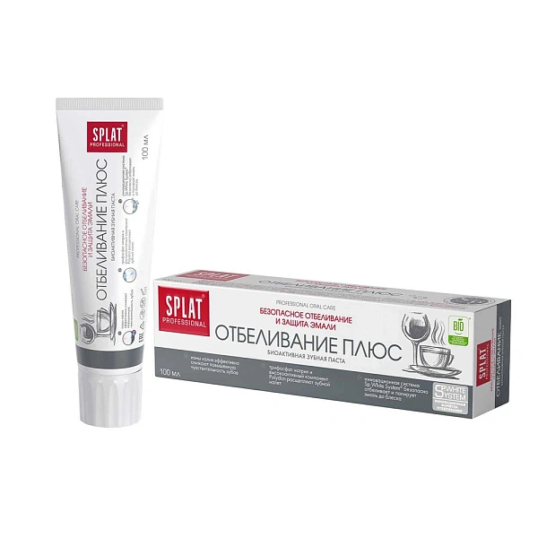 Splat Professional Pastă de dinți White Plus 100ml Splat Professional Pastă de dinți White Plus 100ml