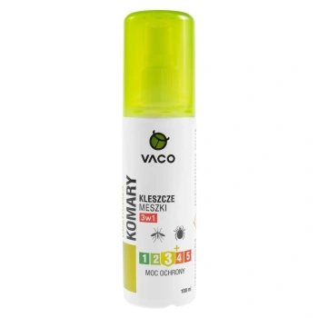 VACO Spray 3 in 1 contra țânțari, căpușe și musculite, 100ml N1
