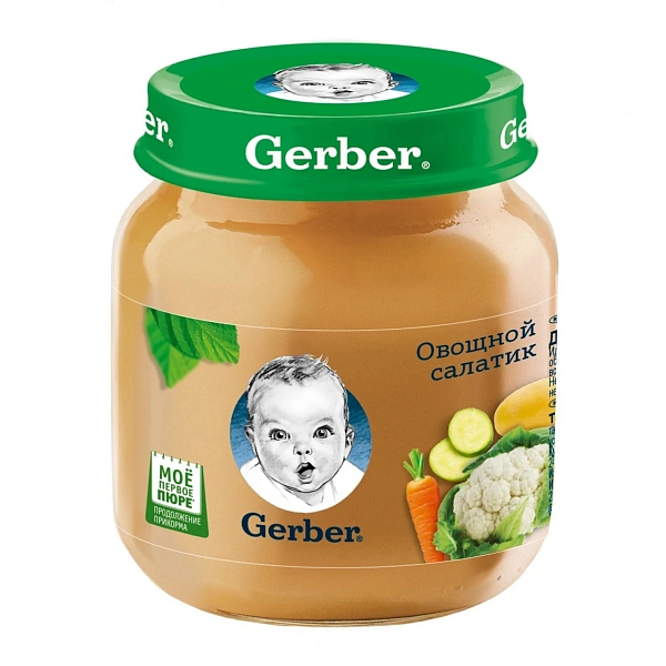Gerber Piure salata din legume 130g
