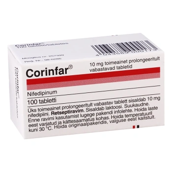 Corinfar 10mg comp. film. N100