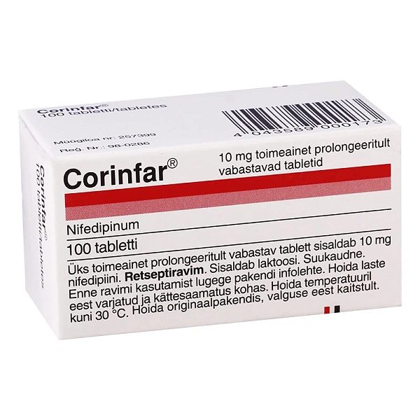 Corinfar 10mg comp. film. N100