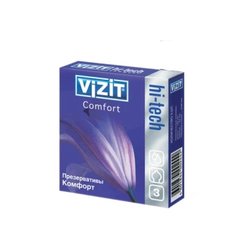 Prezervative Vizit N3 "Hi-Tech" Comfort