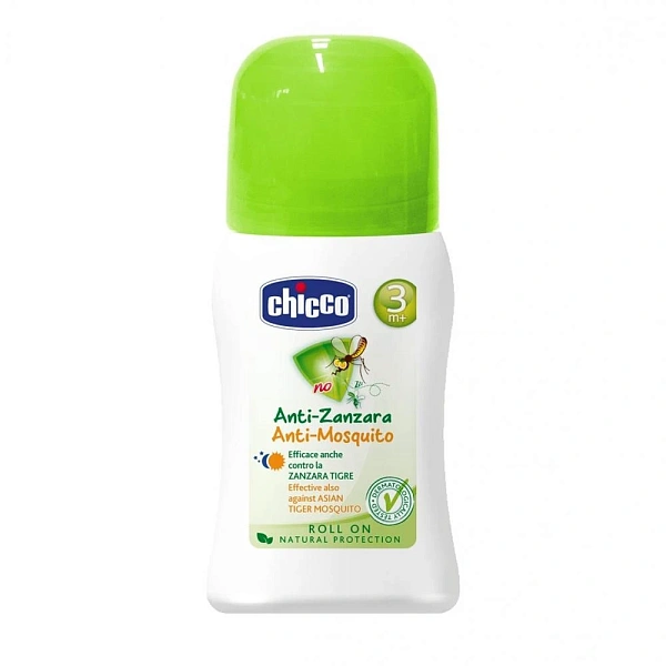 Chicco Zanza-No Roll-on anti-țînțari, 3+, 60 ml (1067)