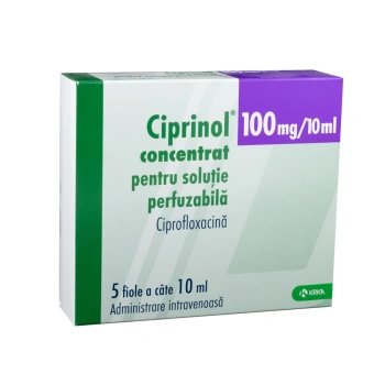 Ciprinol 100mg/10ml conc.sol.perf. N5