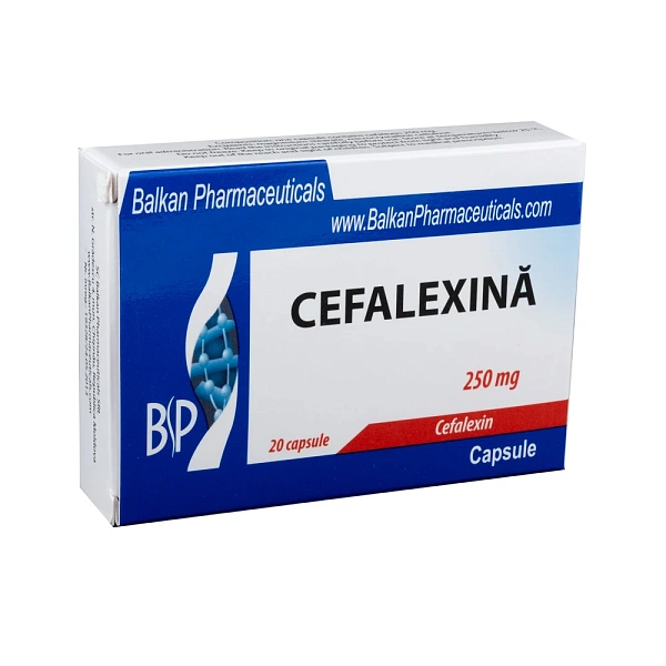 Cefalexin 250mg caps. N10x2 Cefalexin 250mg caps. N10x2