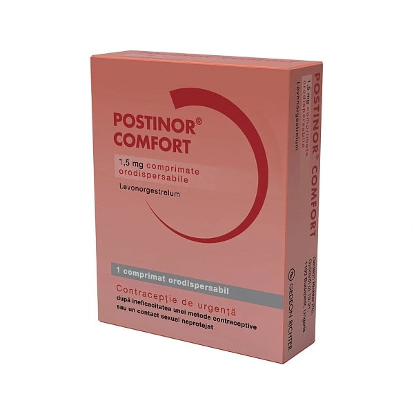Postinor Comfort 1,5mg comp.orodisper. N1 Postinor Comfort 1,5mg comp.orodisper. N1