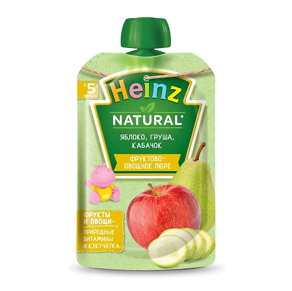 Heinz Pireu măr,pere și dovleac 90g
