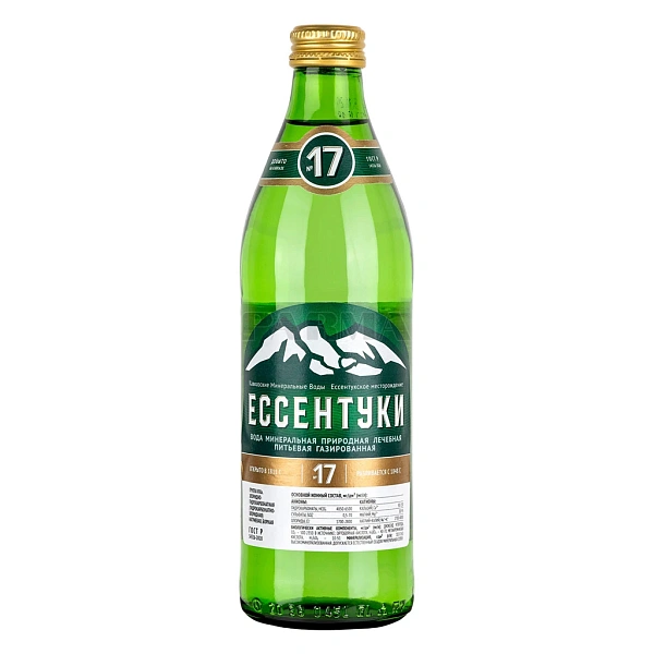 Apă minerală Esentuki N17 0.5L sticla OTC Apă minerală Esentuki N17 0.5L sticla OTC