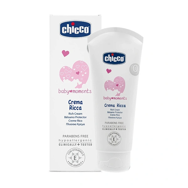 Chicco Cremă super hidratantă pentru copii, 0+, 100 ml (28461)