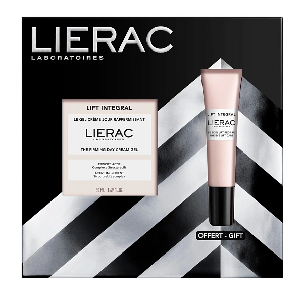 LIERAC Lift Integral Set Cremă-gel de zi 50ml + Cremă contur ochi 15ml