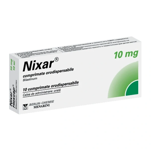 Nixar 10mg comp.orodisper. N10 Nixar 10mg comp.orodisper. N10