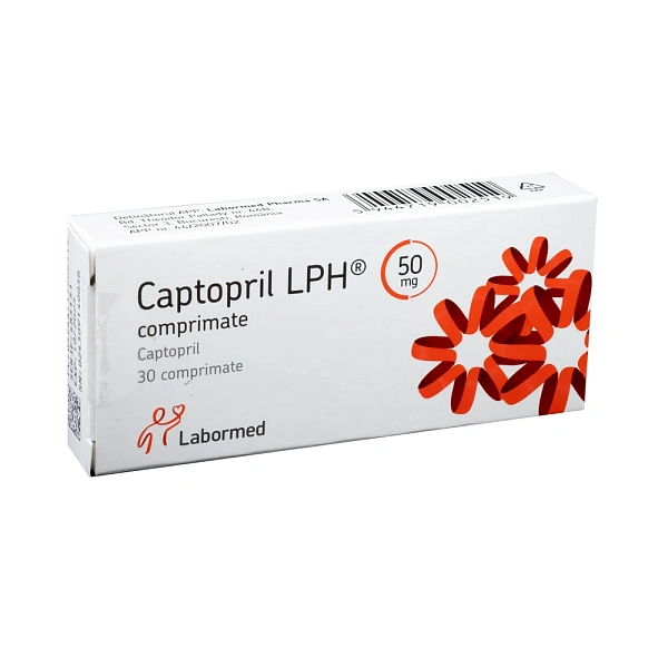Captopril 50mg comp. N10x3