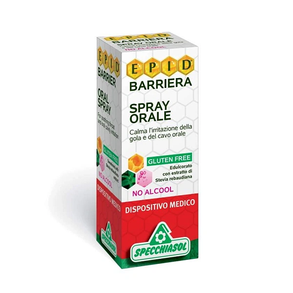 Specchiasol Epid Barriera spray oral fara alcool 15ml  Specchiasol Epid Barriera spray oral fara alcool 15ml