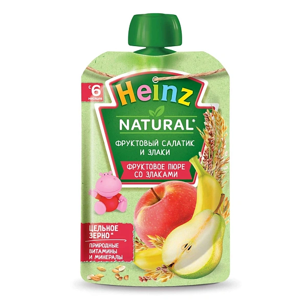 Heinz Pireu din cereale și fructe 90g