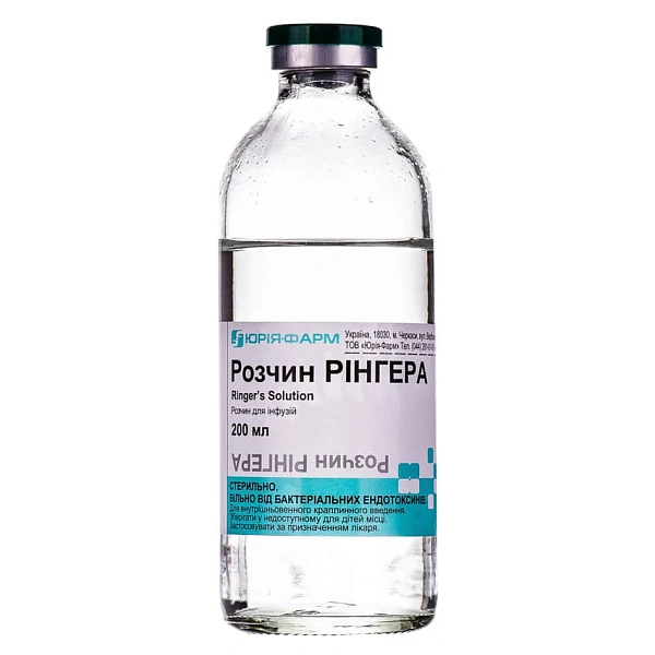 Ringer 200ml sol. perf.