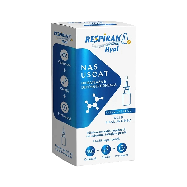 Respiran Hyal sprey nazal  pentru copii 20ml N1