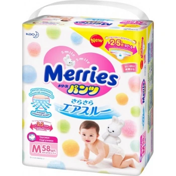 Merries Chiloței-Scutece Size M (SJ) 6-11kg N58