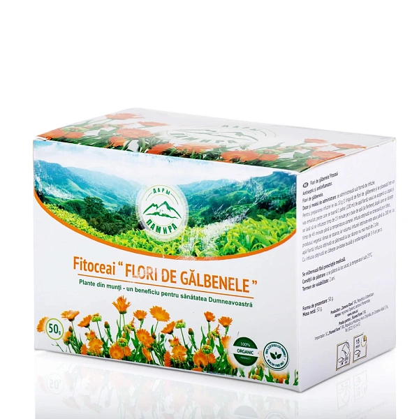 Fitoceai "Flori de galbenele" 50 gr.