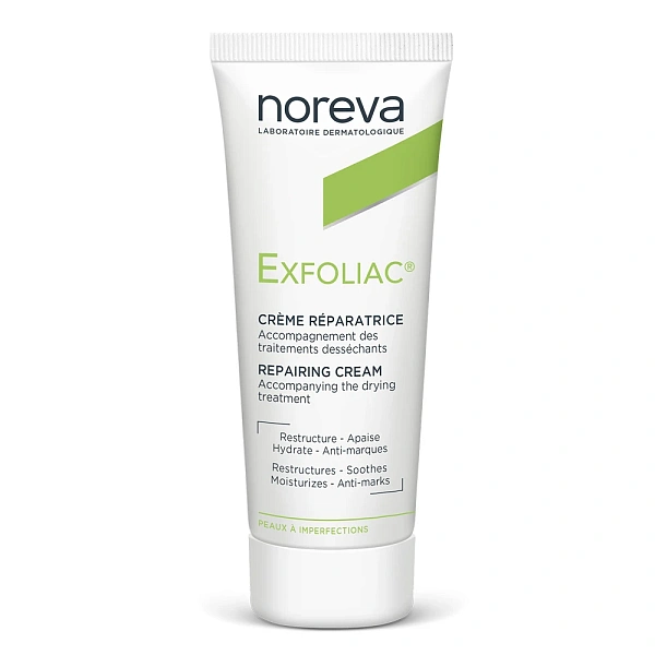 Noreva EXFOLIAC Cremă restructurizantă 40 ml (tratamentul acneei) Noreva EXFOLIAC Cremă restructurizantă 40 ml (tratamentul acneei)