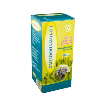 Chlorophyllin OZ 10mg/ml 100ml sol.alc.
