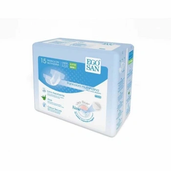 Egosan scutece SUPER, L,  > 70 kg, 100 - 150 cm, 15 buc