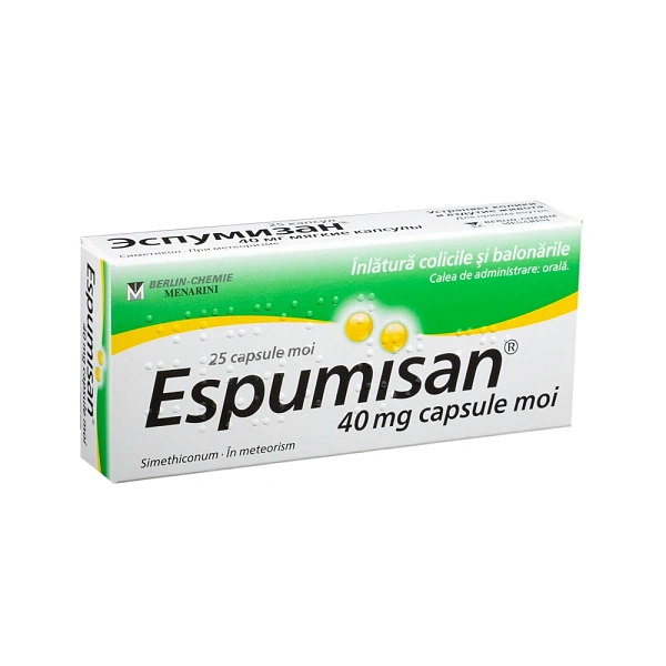 Espumisan 40mg caps. N25  Espumisan 40mg caps. N25