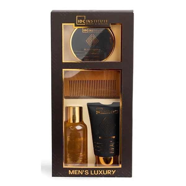 IDC Institute Set Men`s Luxure pentru bărbați 4 piese IDC Institute Set Men`s Luxure pentru bărbați 4 piese