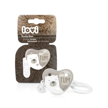 Canpol Baby  10/887 LOVI Lanț suzeta Buddy Bear