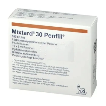 Mixtard 30 HM susp.inj. 100UI/ml 10ml N1