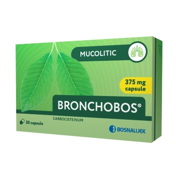 Bronchobos 375mg caps. N10x3